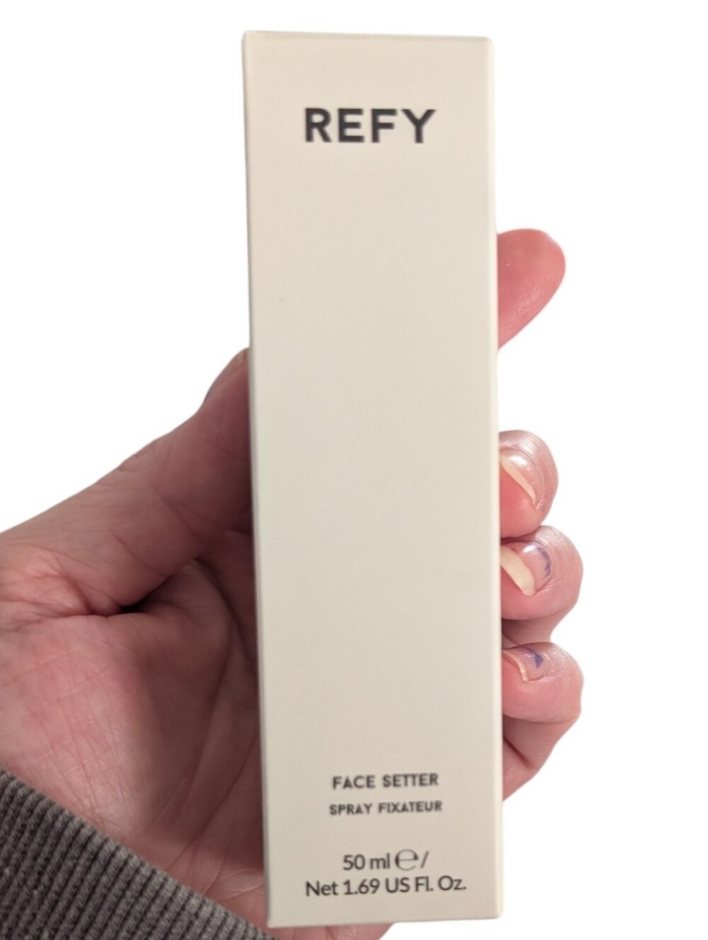 New REFY Face Setter - Setting Spray, Clear
